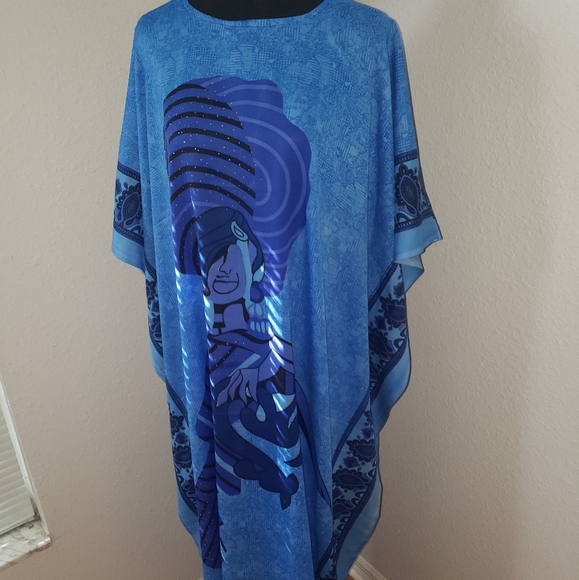 Just In- New/NWT Ladies African Woman Kaftan Abaya - Picture 13 of 16